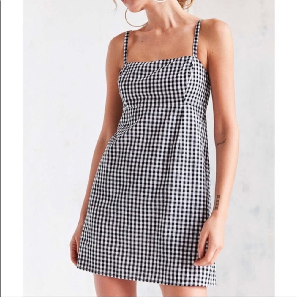 URBAN OUTFITTERS COOPERATIVE GINGHAM DRESS -Size 8